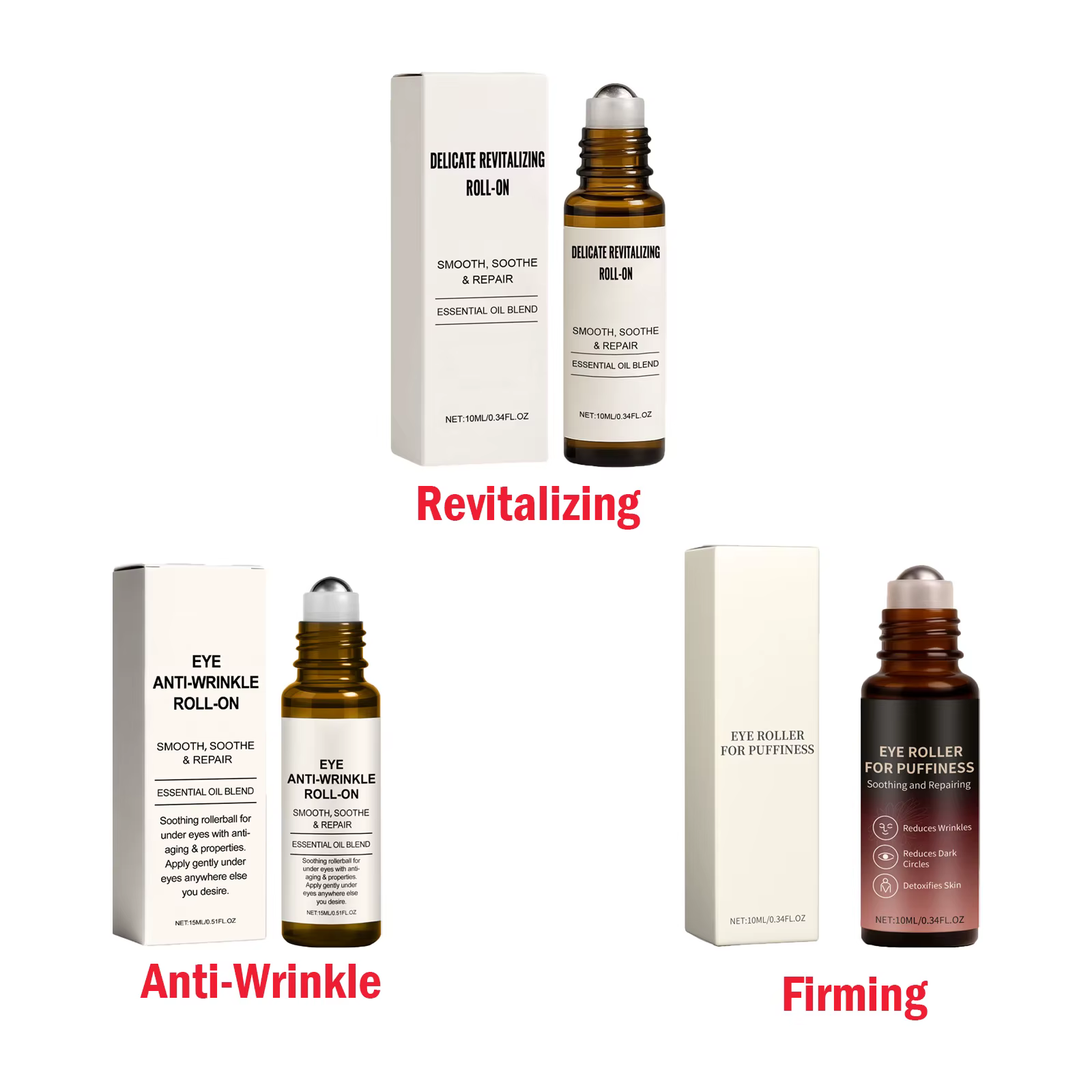 Sérum à rouleau pour les yeux