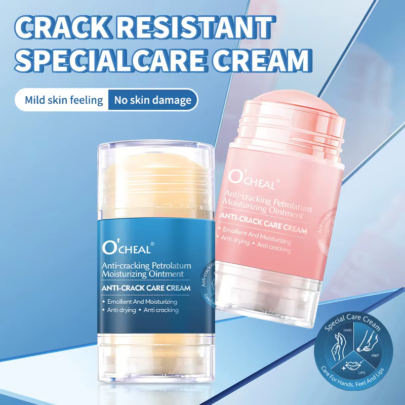 Crème anti-fissures pour pieds secs et craquelés et talons