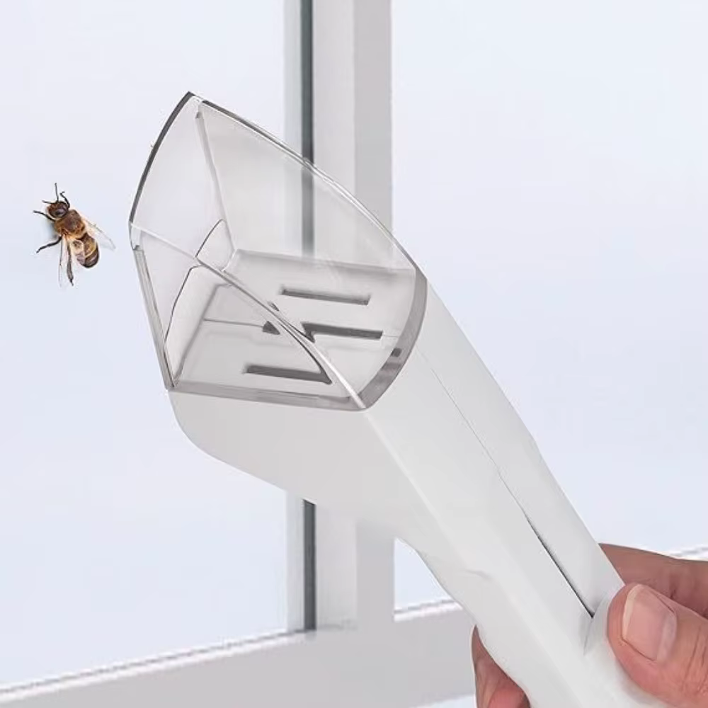 Attrape-insectes portatif Anti-morsures, attrape-araignée, pince à insectes d'abeille, dissolvant de parasites, pour la maison, capture des guêpes, grilles, facile à utiliser