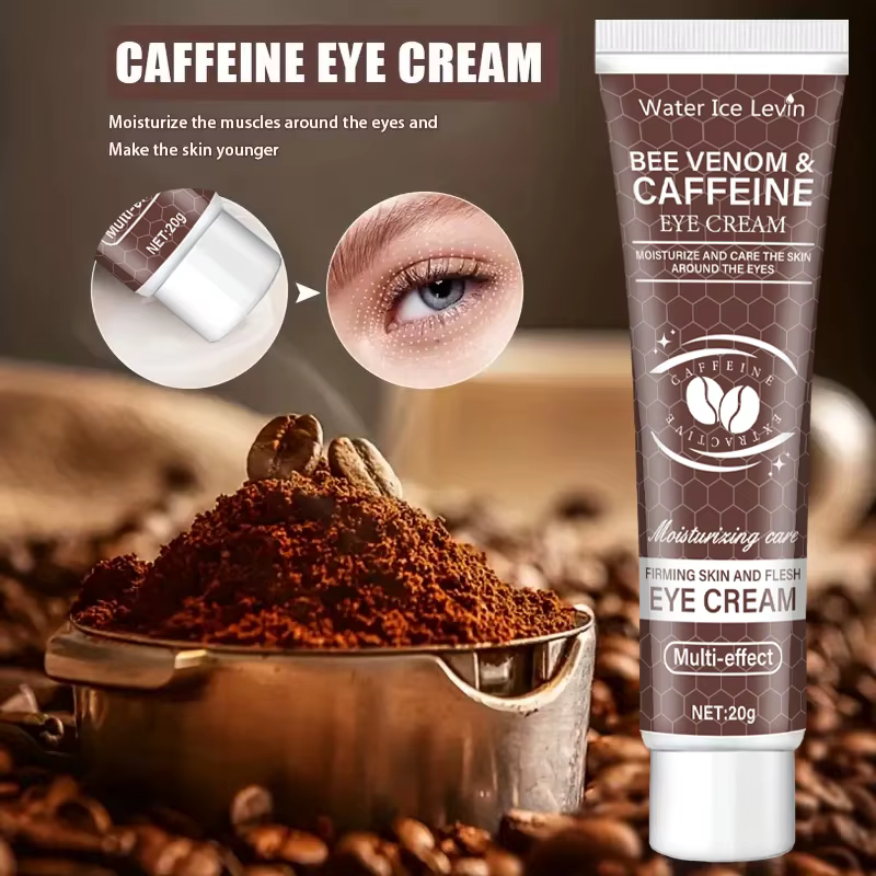 Crème pour les yeux au venin d'abeille et à la caféine