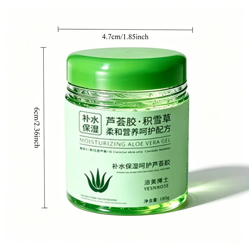 Gel d'aloe vera et de centella asiatica