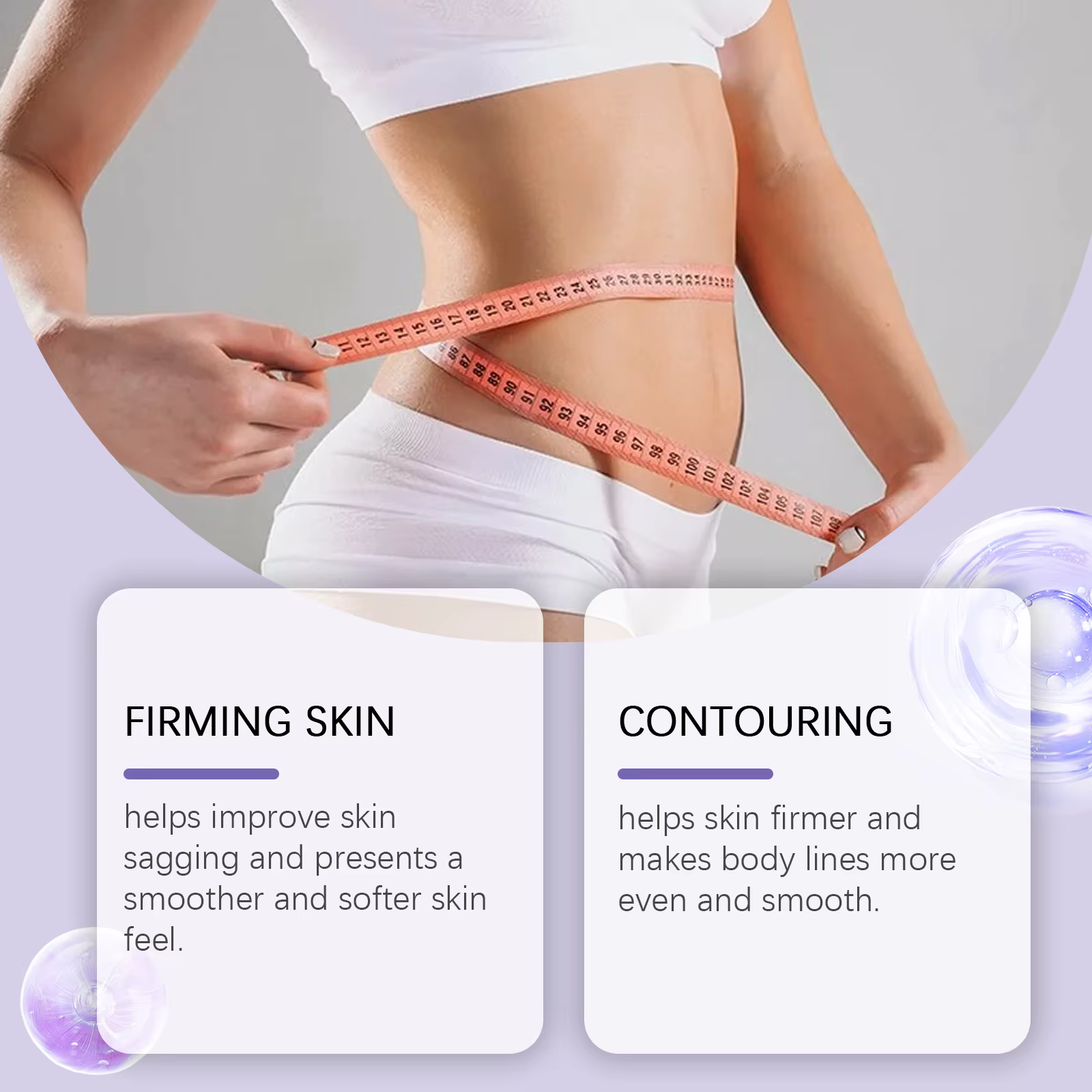 Crème modelante pour le corps