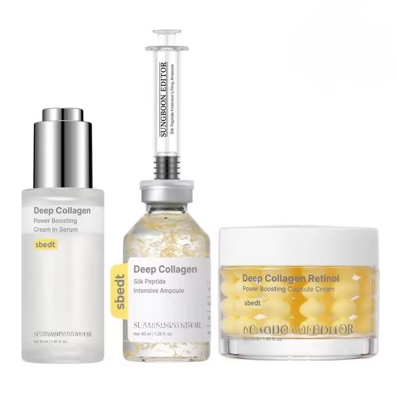 Sérum Ampoule au Collagène de Soie et Peptides