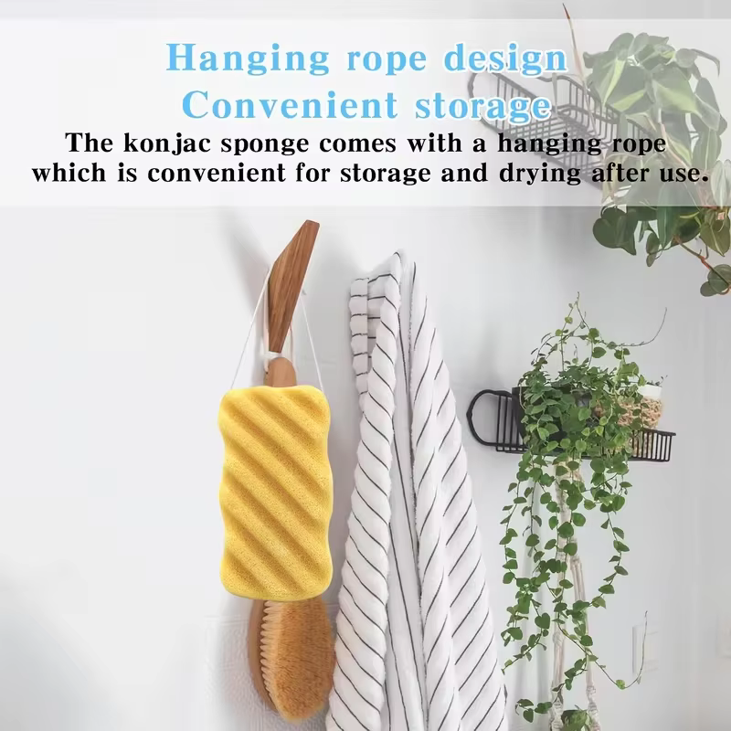 Éponge nettoyante pour le visage en konjac