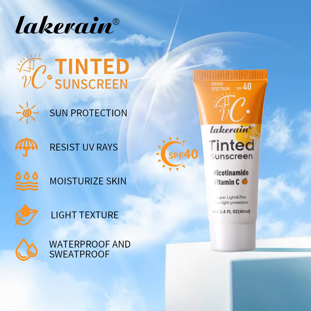 Teinté hydratant VC crème solaire Protection de la peau maquillage rafraîchissant