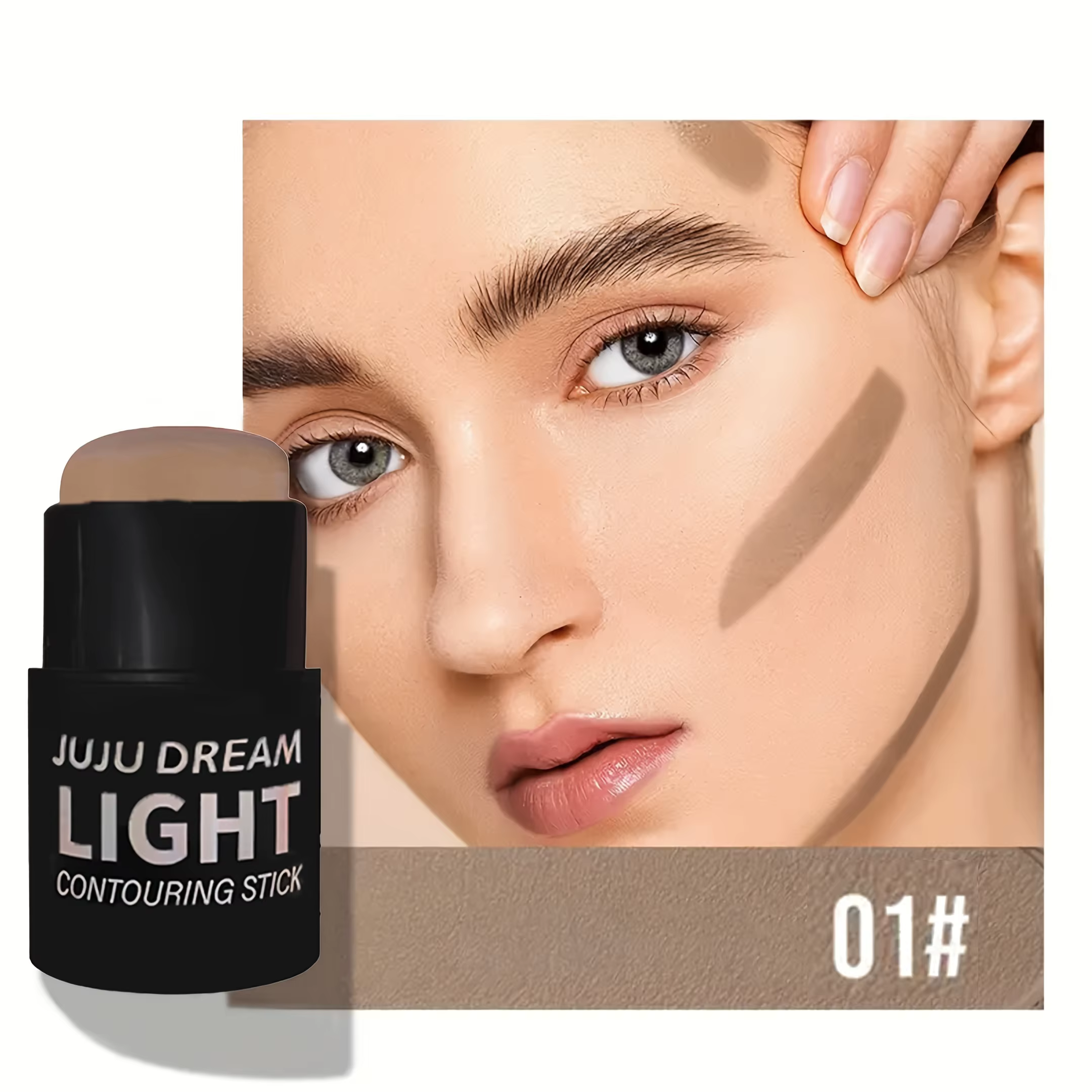 Bâton de contour longue durée : bronzant mat