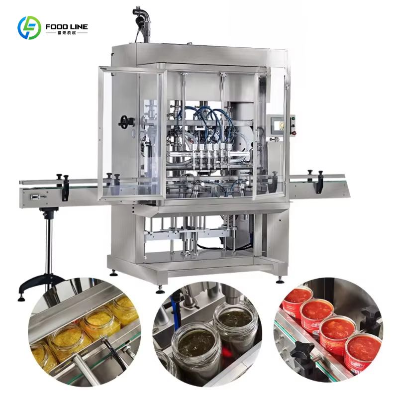 Machine de remplissage automatique de crème au chocolat et au beurre personnalisée, équipement de haute précision
