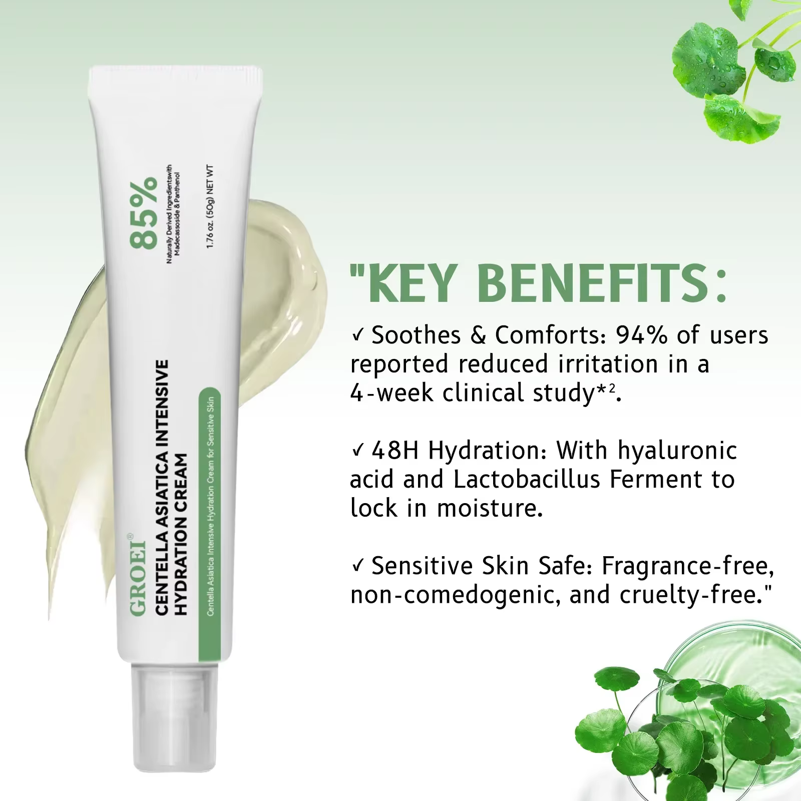 Crème pour le visage naturelle