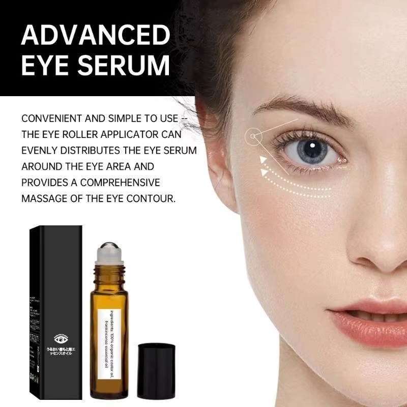 831E SERUMS OEUX Sous Crème à rouleaux pour les yeux avec l'huile ricin Matteriseur
