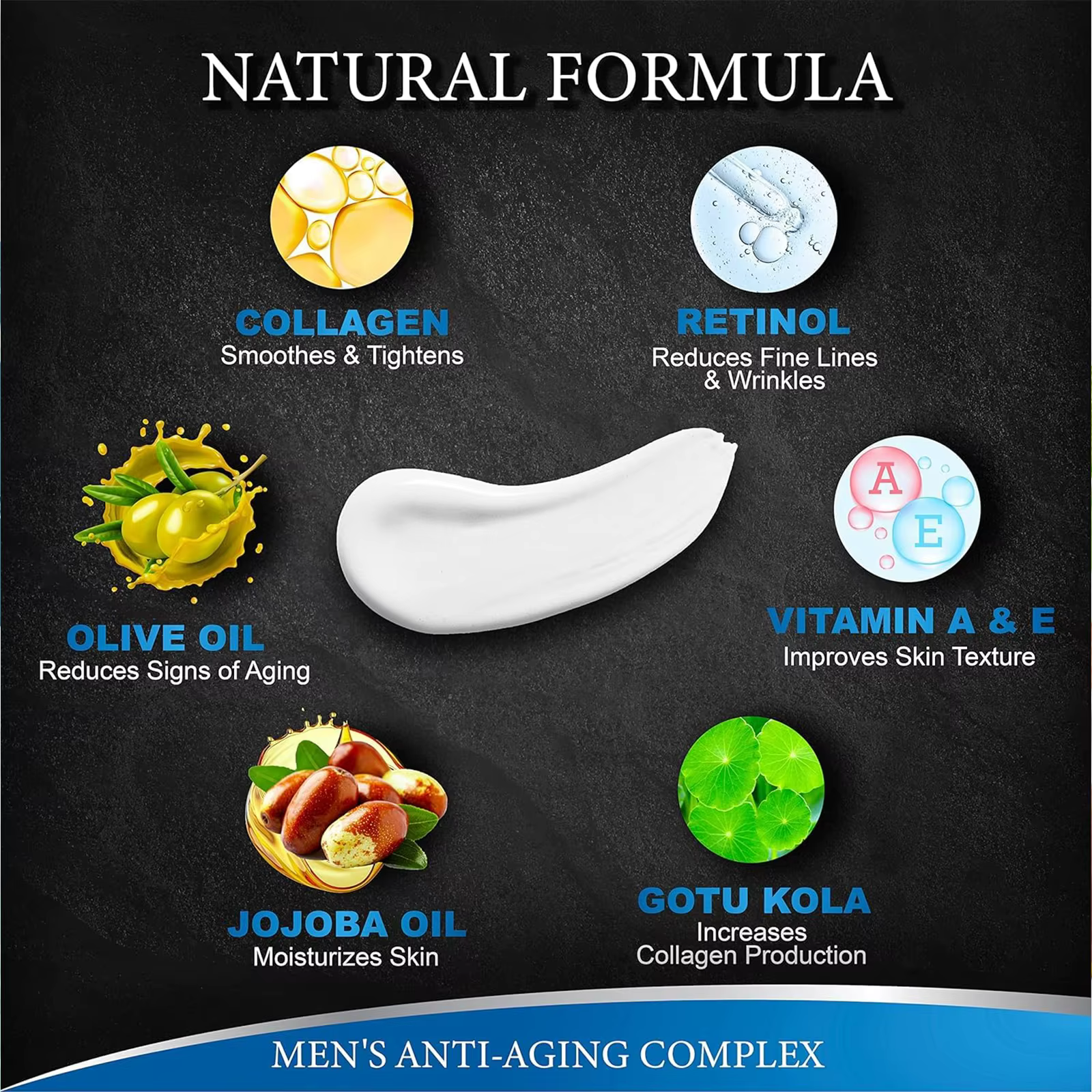Crème pour le visage pour hommes crème hydratante Anti-âge pour hommes