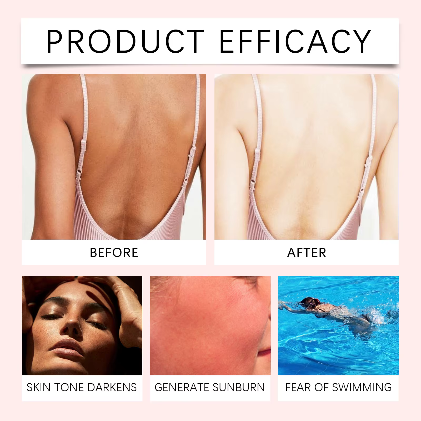 Spray solaire rafraîchissant SPF 50+ PA+++ Protection UV longue durée et hydratant illuminateur pour les soins quotidiens de la peau en extérieur en été