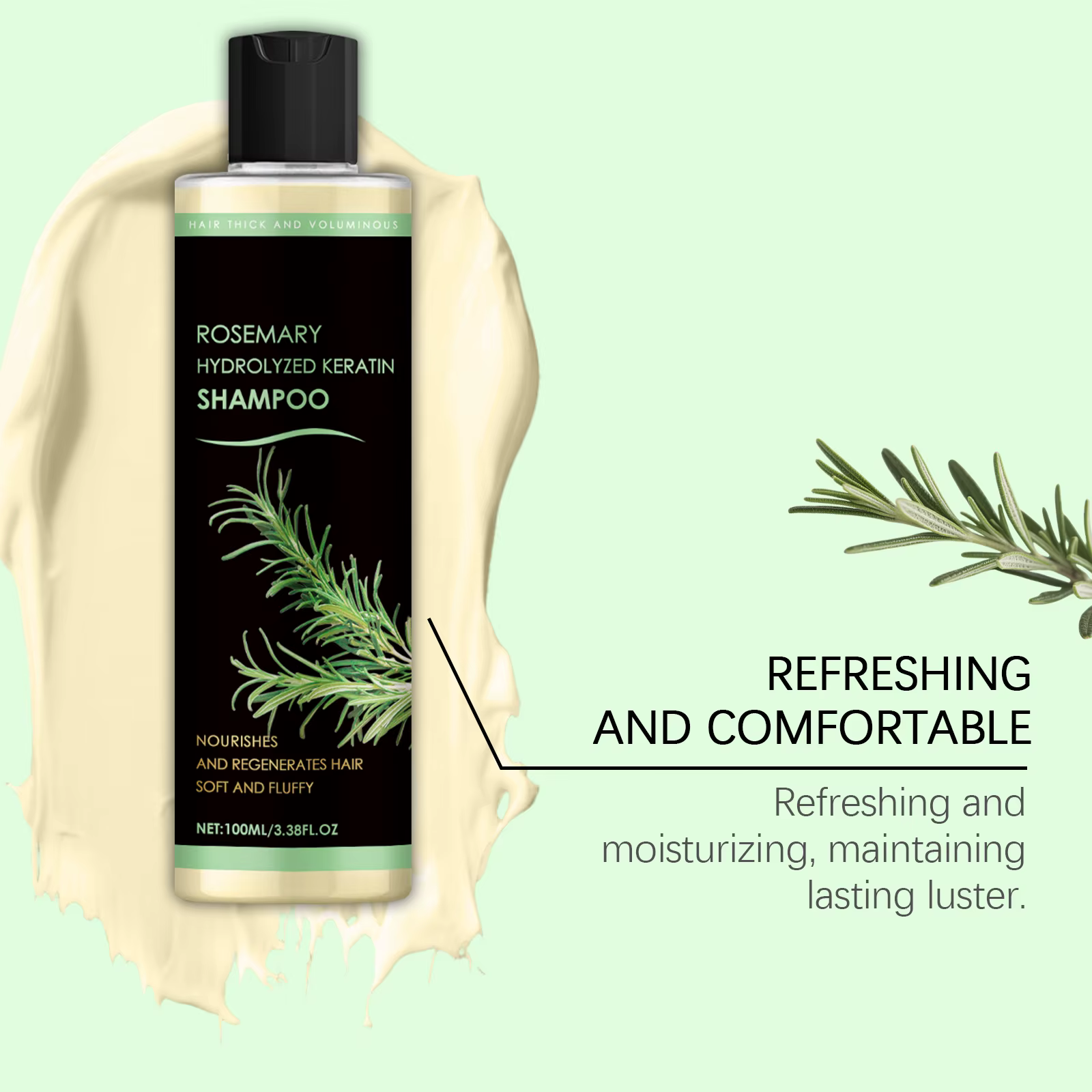 Shampoing naturel au romarin