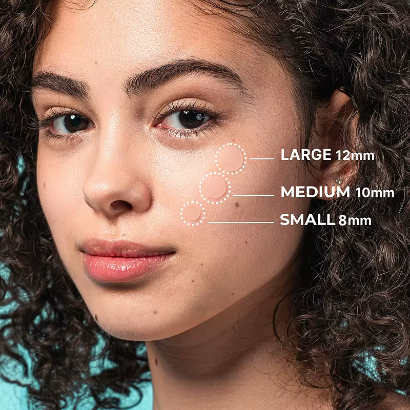 Autocollants de traitement pour le visage