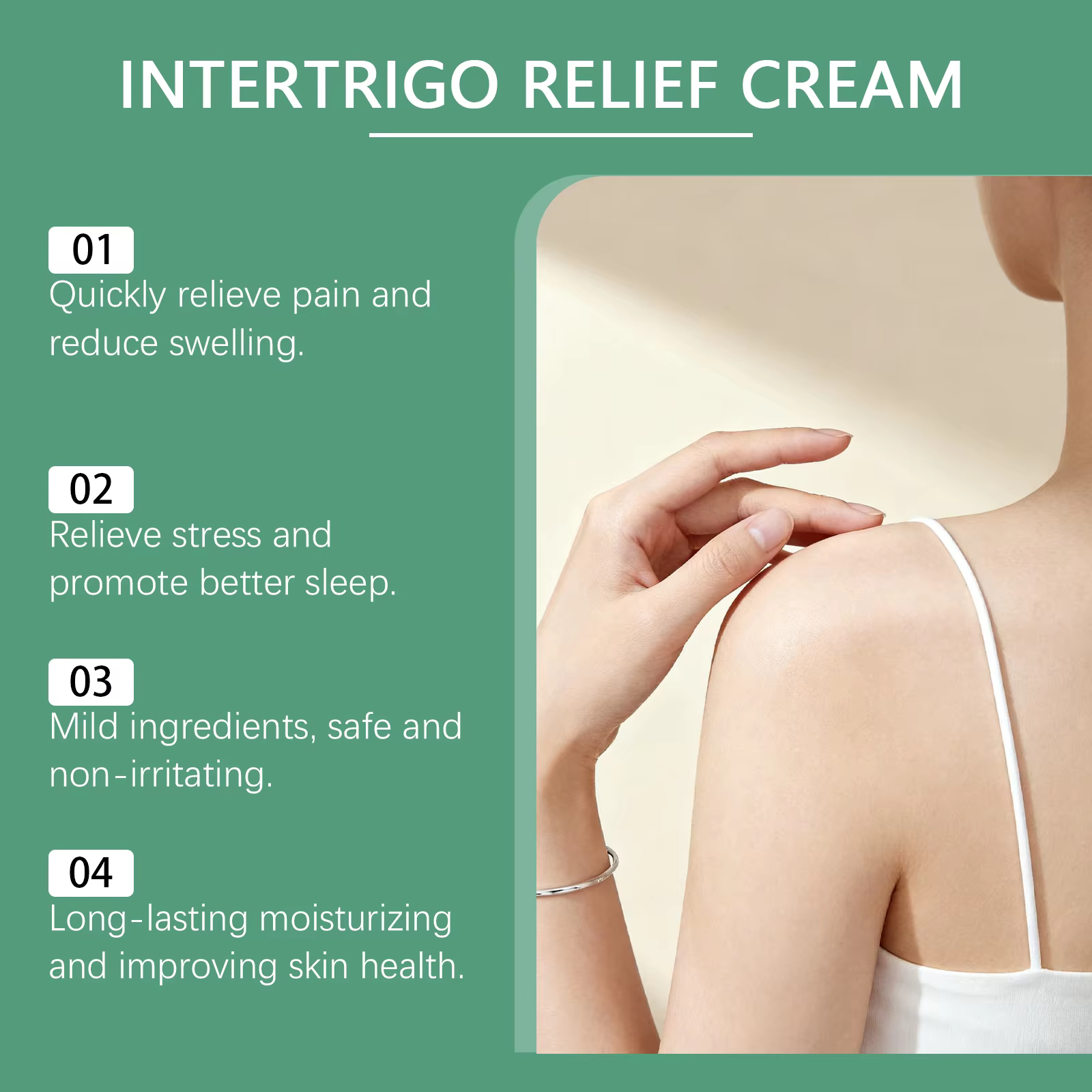 Crème hydratante pour la peau