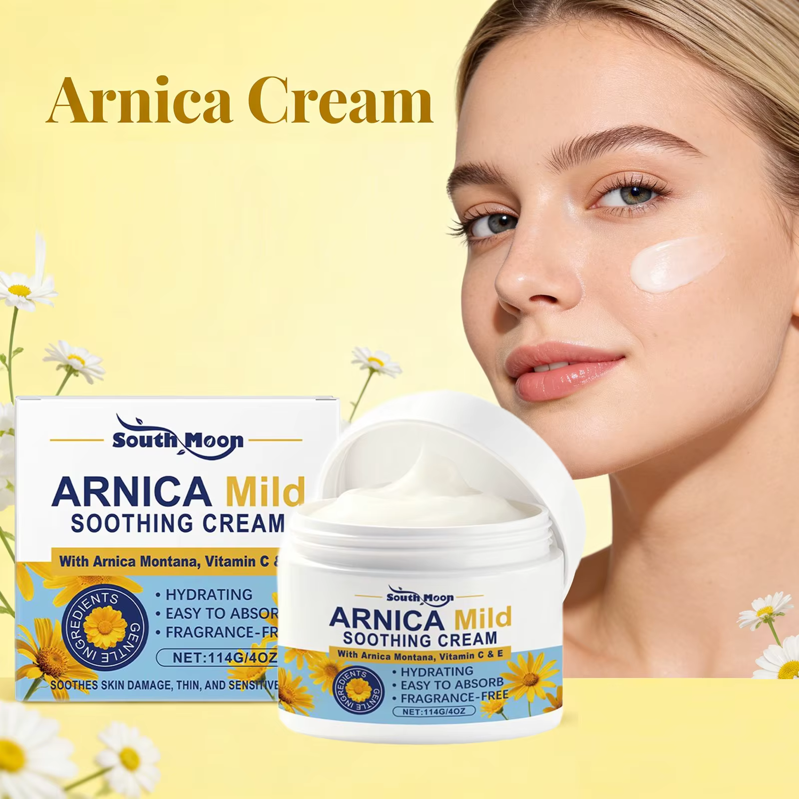 Crème apaisante et réparatrice
