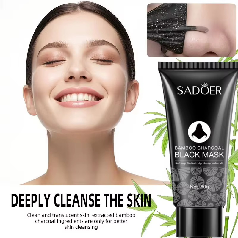 Masque anti-points noirs au charbon de bambou