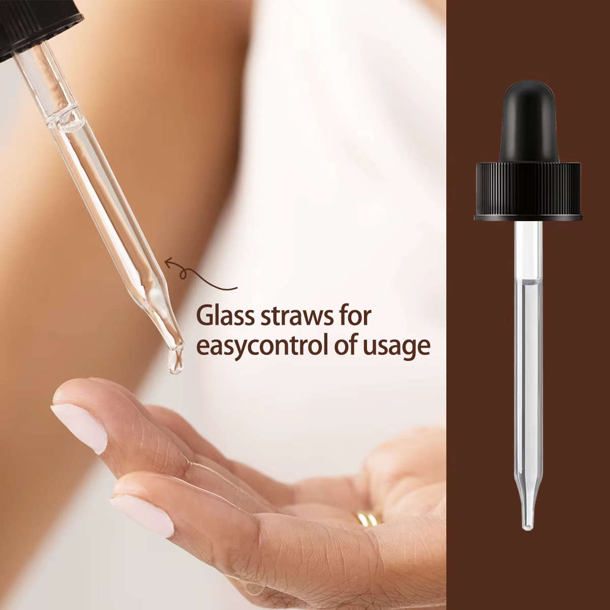 L'huile essentielle d'agar bois a un parfum boisé et convient aux soins du corps et des cheveux.
