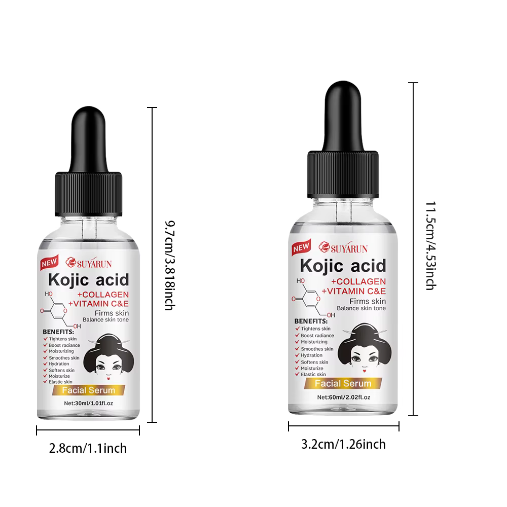 SUYARUN Sérum visage propolis VITAMIN E & Kojic Acid - Traitement anti-âge éclaircissant