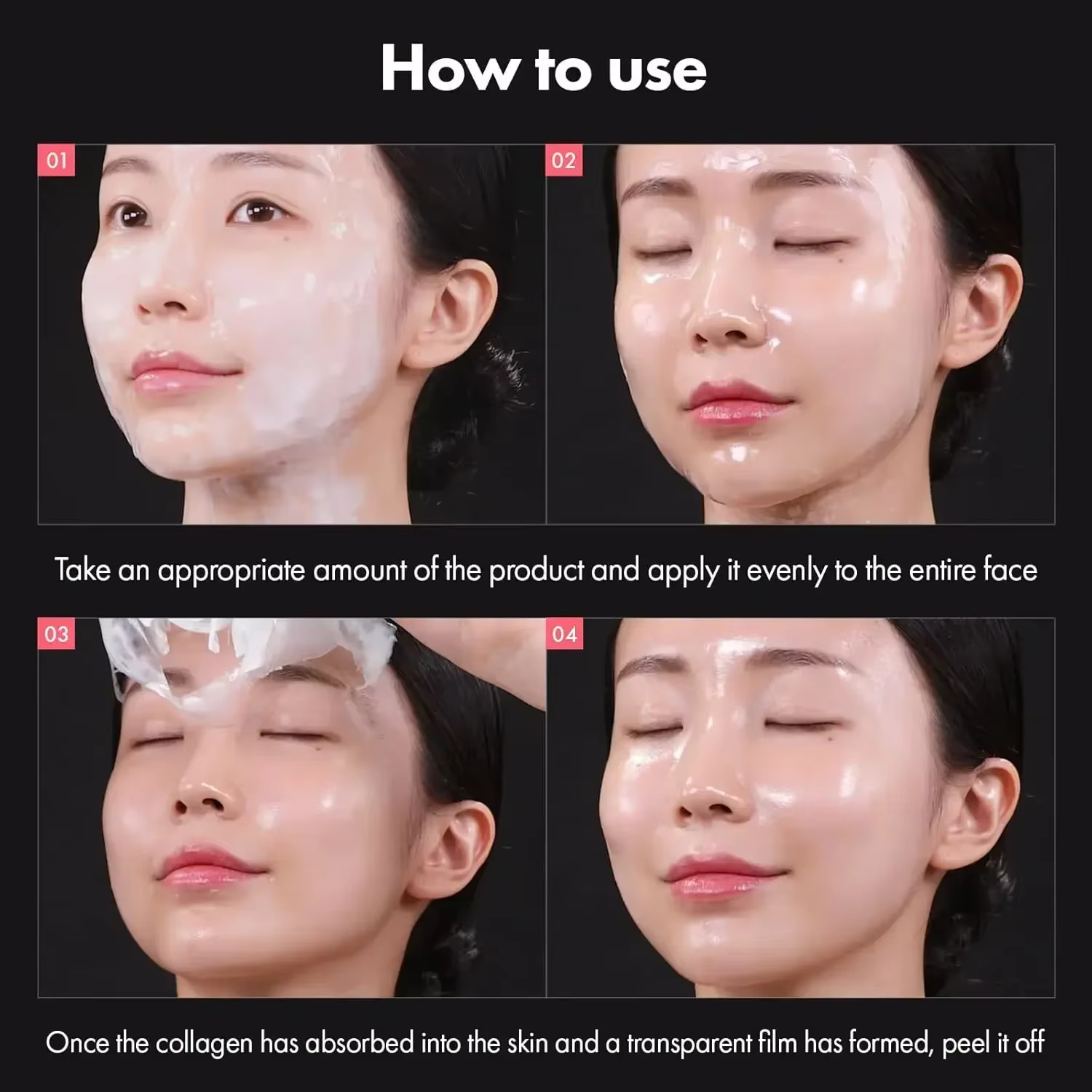Real Collagen Fit, masque enveloppant au collagène