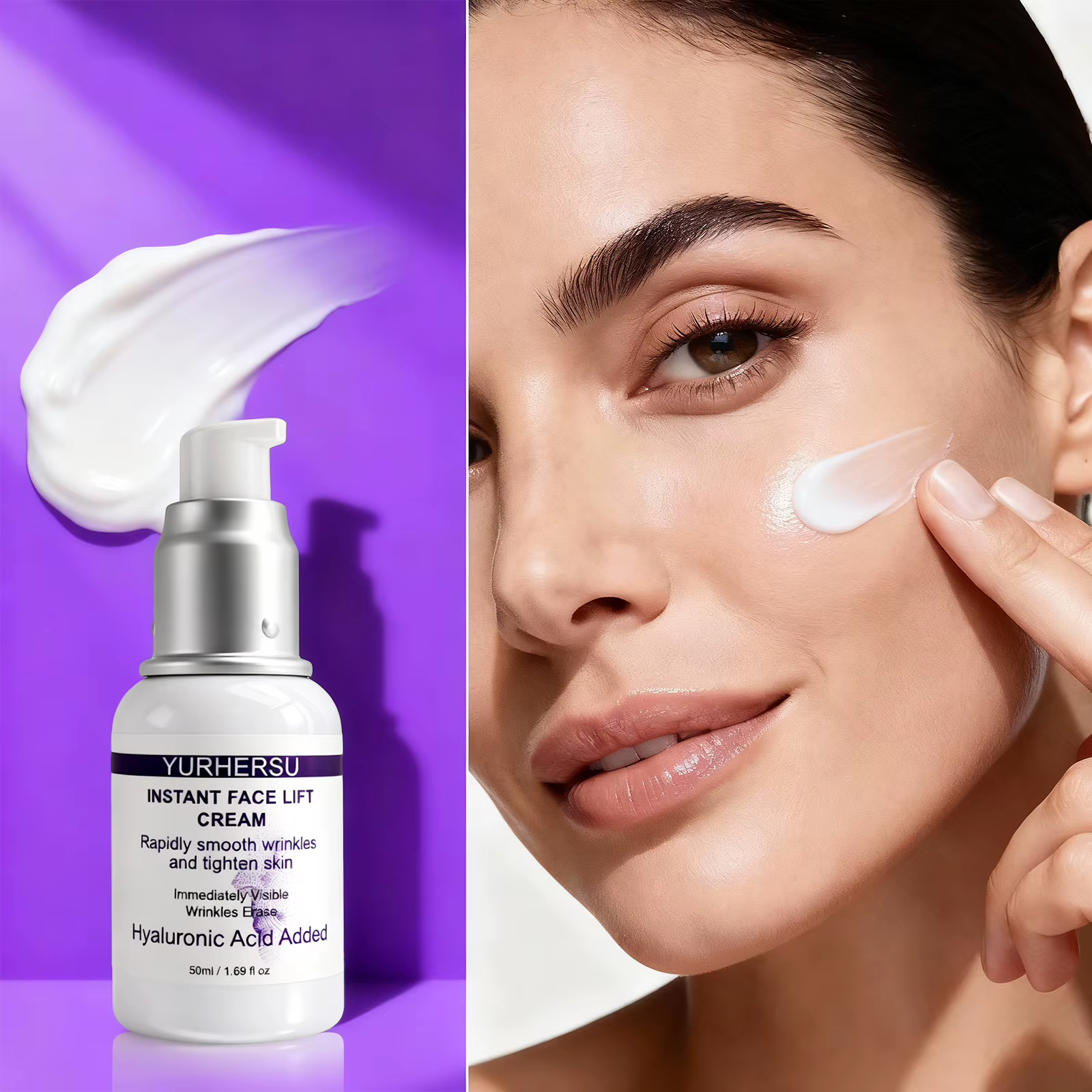 Crème raffermissante au rétinol pour le visage et le cou