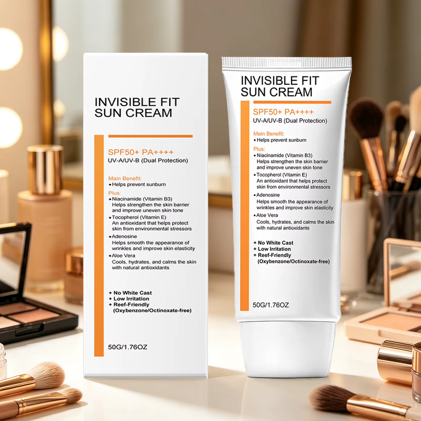 Crème hydratante à la niacinamide