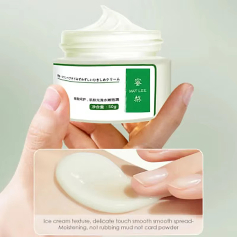 Crème japonaise à Six peptides