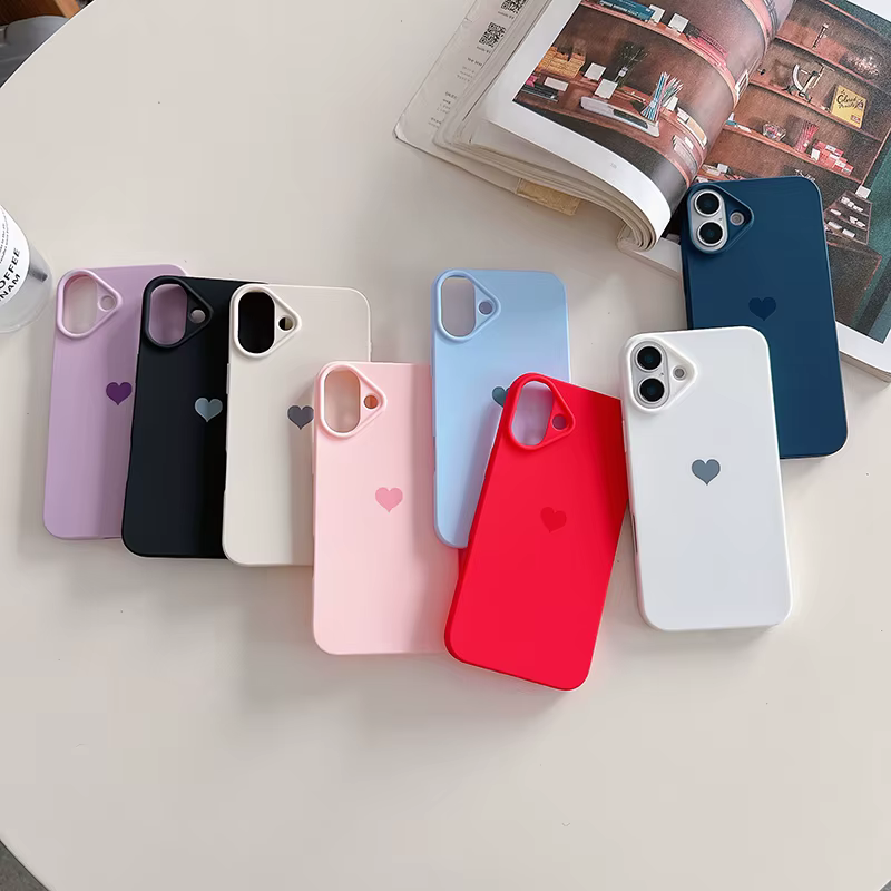 Coque souple en Silicone couleur bonbon pour iPhone 16 15 14 Plus 13 12 Mini 11 Pro Max, coque arrière Ultra fine en TPU mat