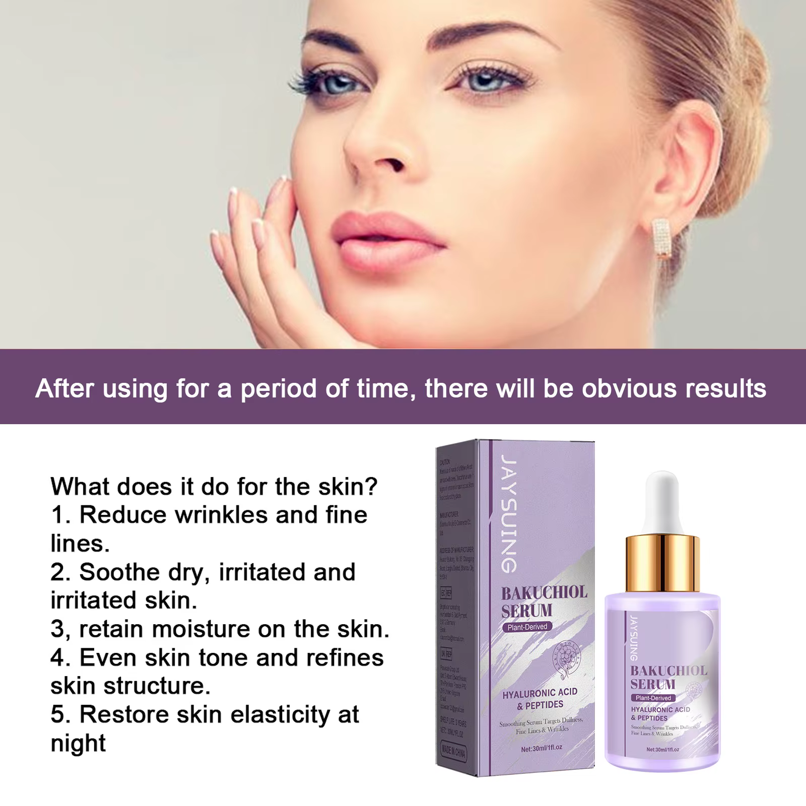 Bakuchiol – sérum de rajeunissement du visage