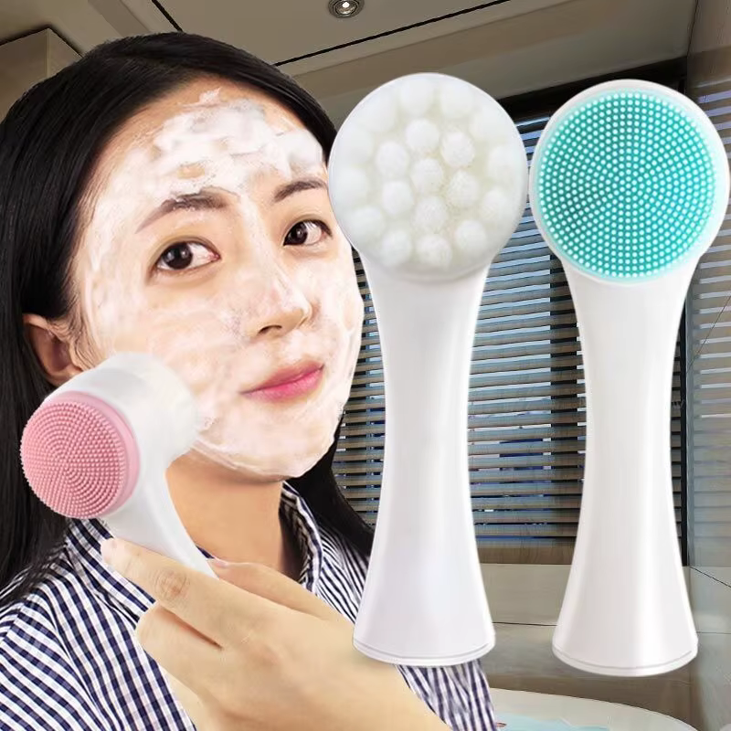 Brosse faciale en Gel de silice