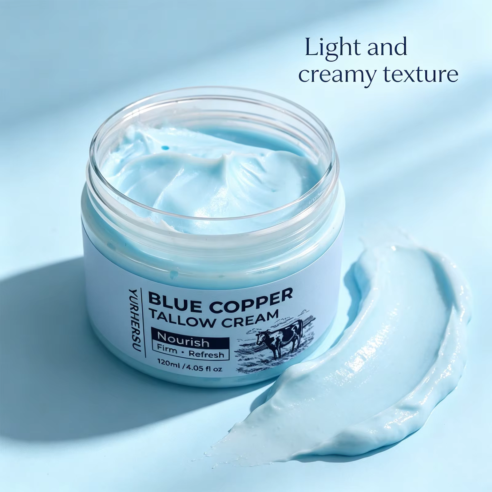 Crème au suif de cuivre bleu YURHERSU GHK-Cu