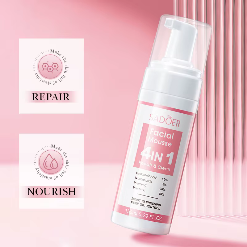 SADOER 4 en 1 Mousse pour le visage