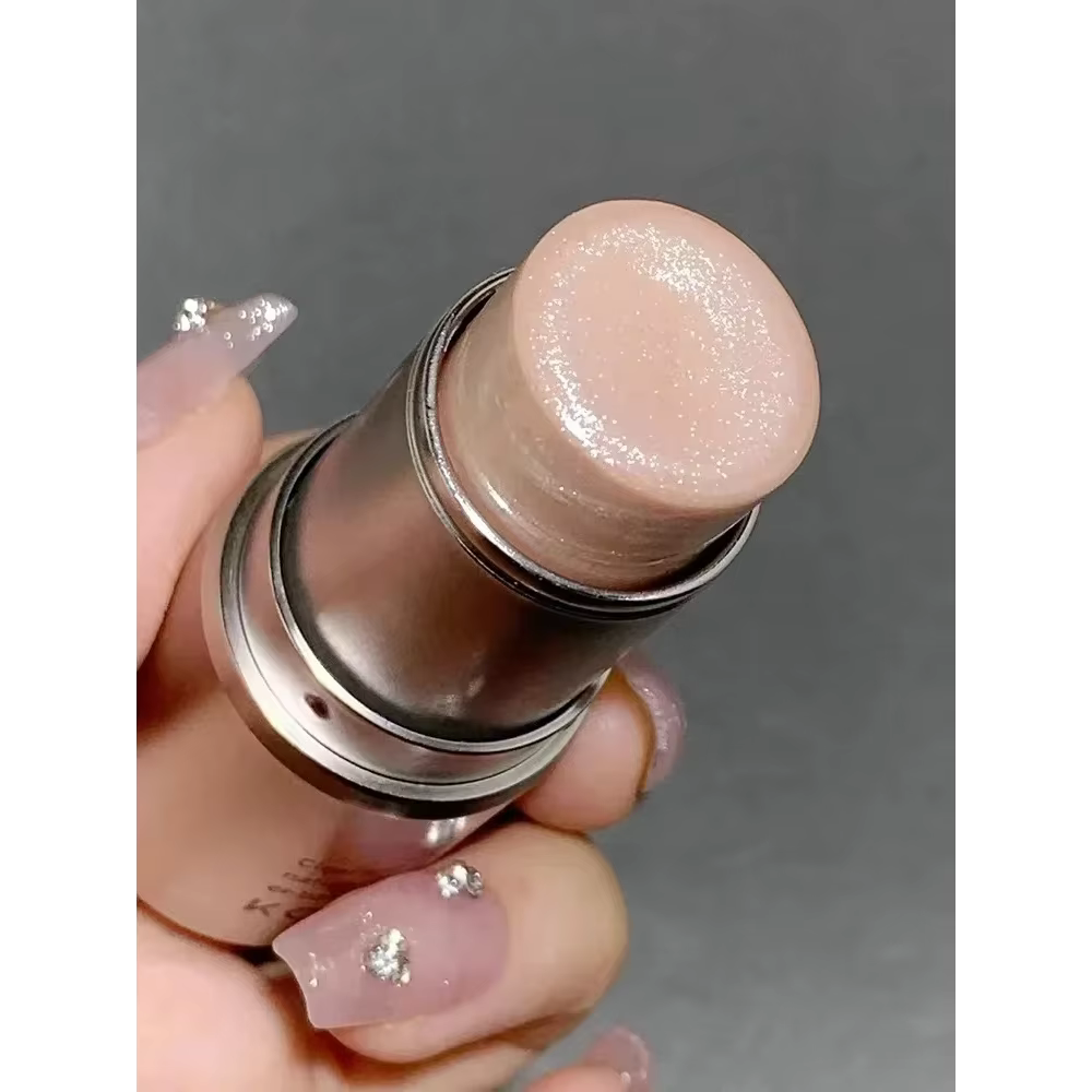 Bâton de haute brillance surligneur Blush eau lumière miroitant imperméable visage Contour illuminateur éclaircir Contour Rouge