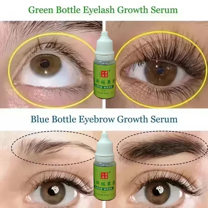Nouveau Sérum Liquide de Croissance des Sourcils Usma Grass pour des Sourcils Plus Longs, Plus Denses et Plus Épais – Traitement Anti-Chute de Cheveux, Prévient la Calvitie, Maquillage