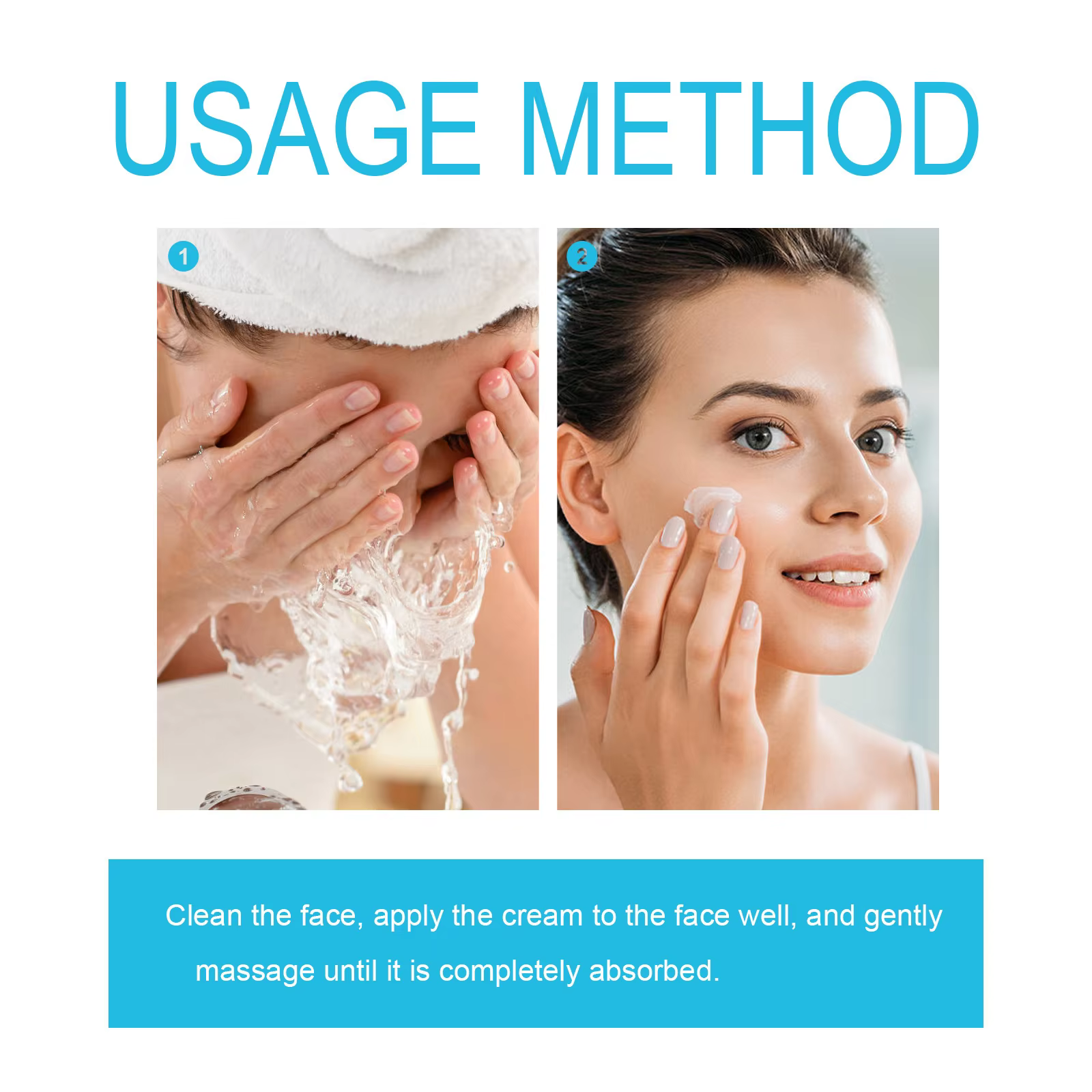 Crème à l'acide hyaluronique pour le visage
