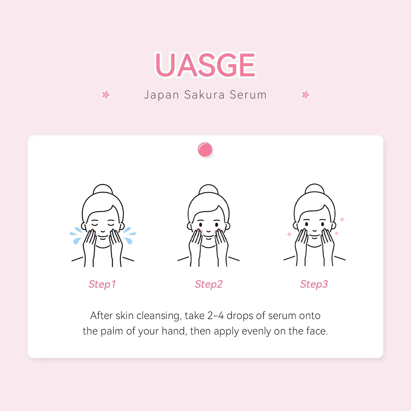 Sakura – sérum blanchissant pour le visage