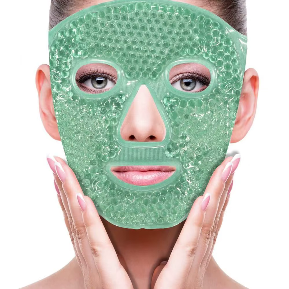 Masque Gel Réutilisable Chaud/Froid pour les Yeux et le Visage – Soulage la Fatigue