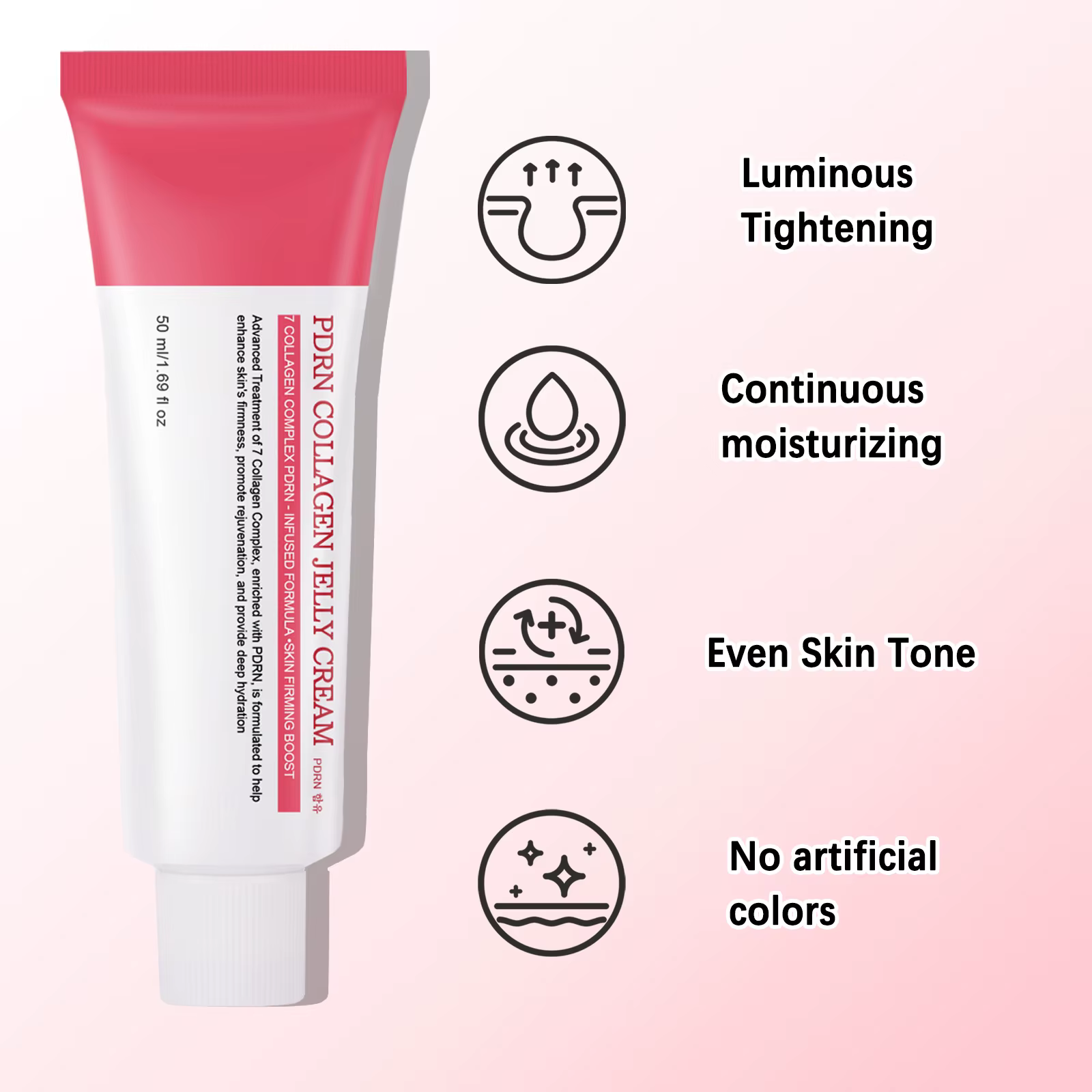 Crème hydratante pour le visage au collagène