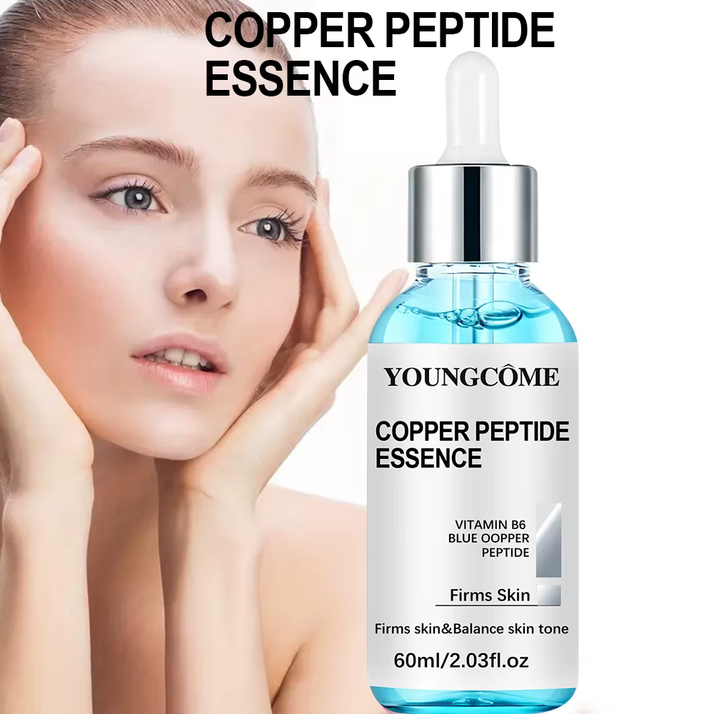 Sérum peptidique en cuivre bleu avec vitamine B6