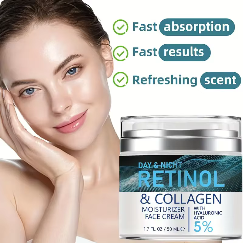 ENVISHA visage soins de la peau rétinol collagène crème Anti-âge rides hydratation profonde hydratant santé
