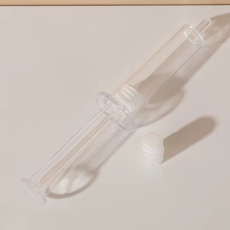 Seringue de sérum poussoir en plastique transparent, 100 pièces, 1/2/3/5/10ml, pour médecine coréenne de soins de la peau, beauté, aiguille légère à l'eau, soins de la peau