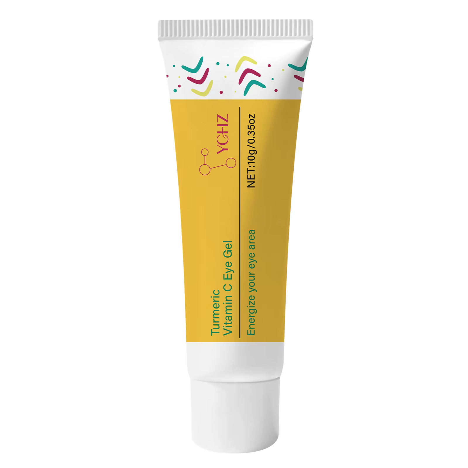 Crème pour les yeux au curcuma et à la vitamine C, contenant de la vitamine C et de la glycérine, revitalise les yeux, les rend plus jeunes et offre un soin anti-âge à la peau, réduisant significative