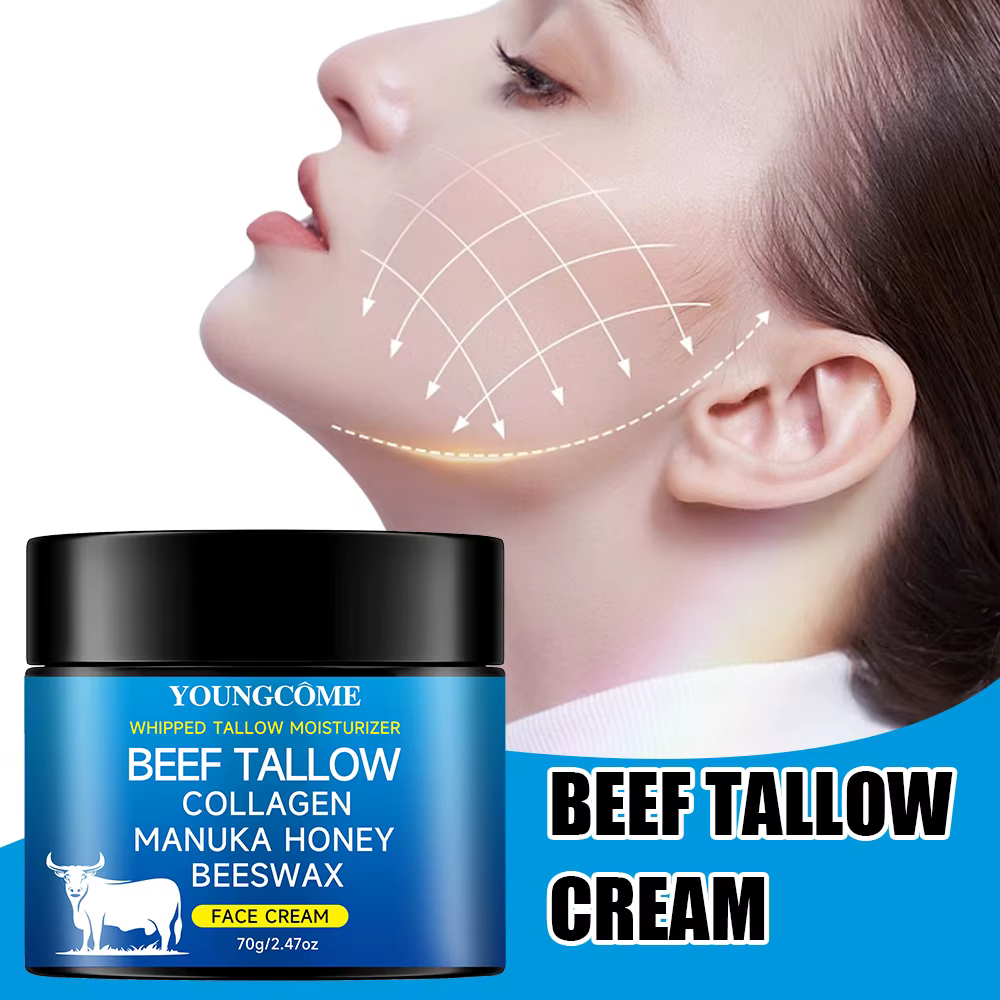 Crème Visage au Suif et Huile d'Olive Brute Honayolive Anti-Âge