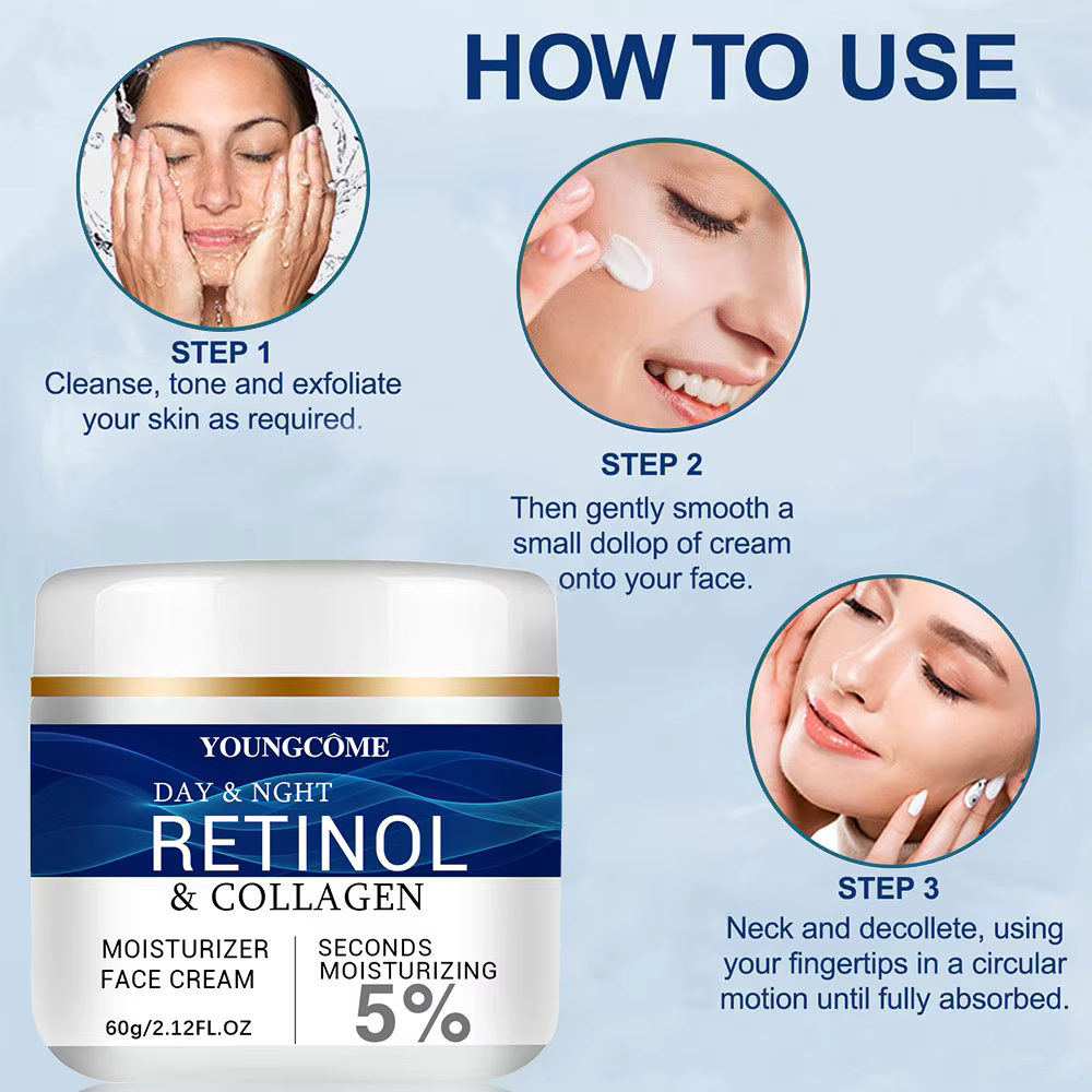 Crème pour le visage au collagène