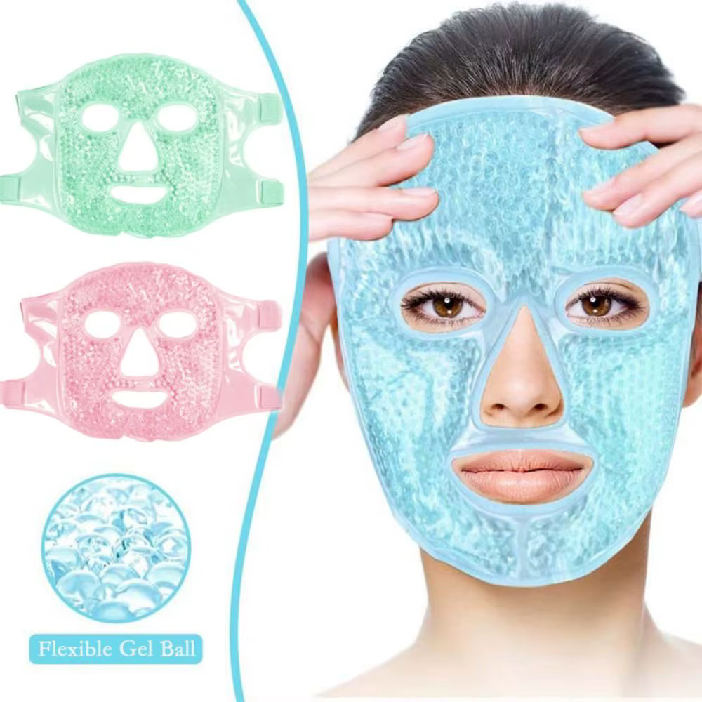 Masque Gel Réutilisable Chaud/Froid pour les Yeux et le Visage – Soulage la Fatigue