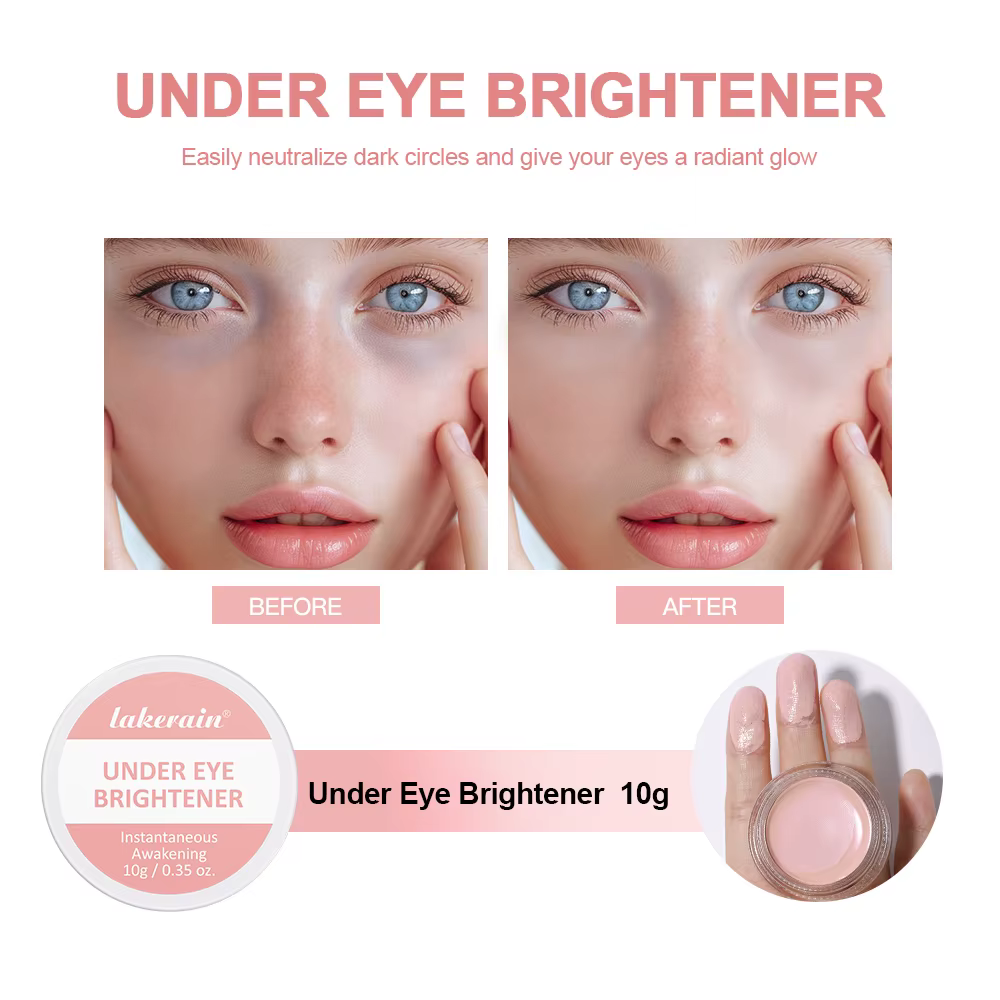 Crème hydratante éclaircissante pour les yeux et contour du visage - Couvrance totale