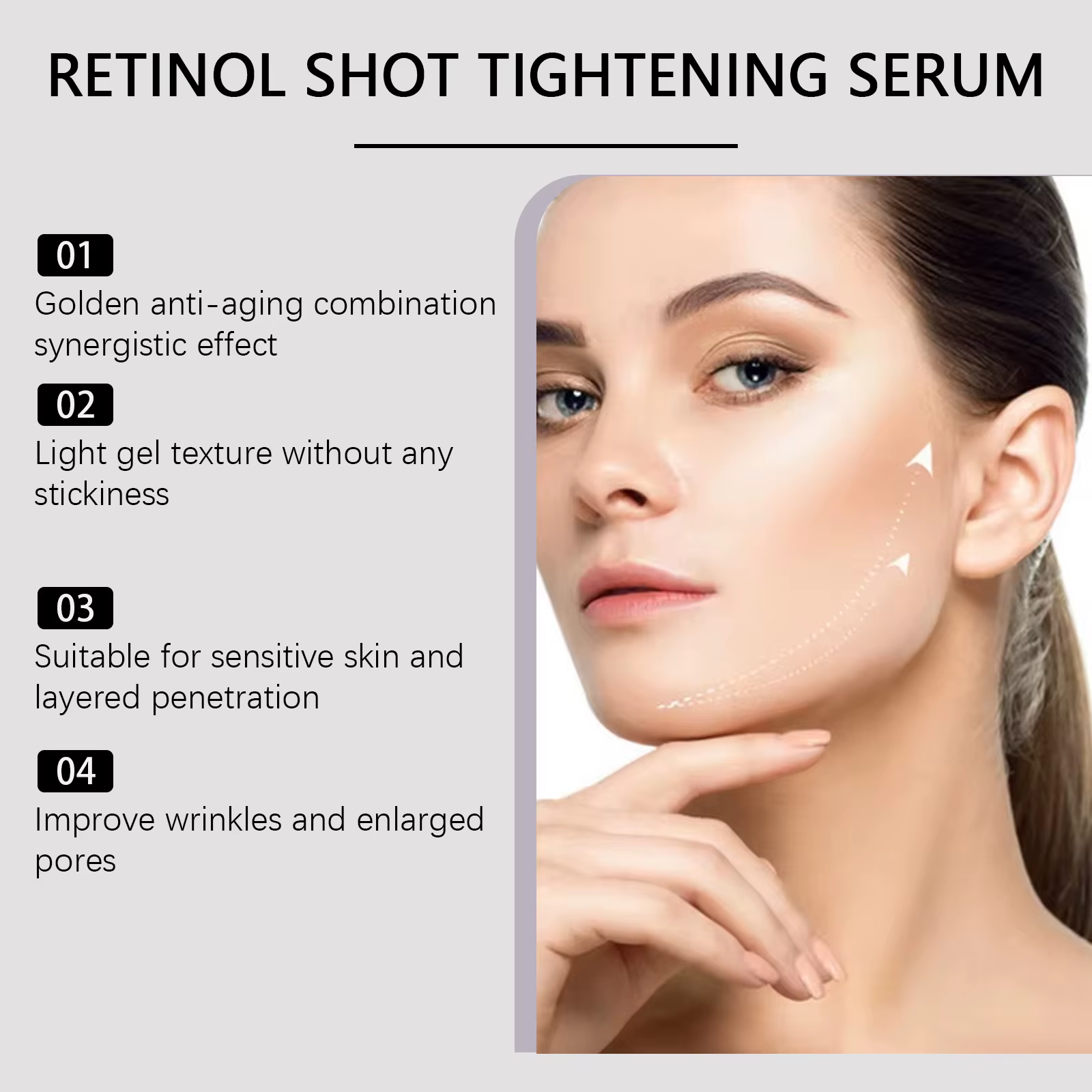 Crème pour les yeux coréenne pour Anti-rides et âge