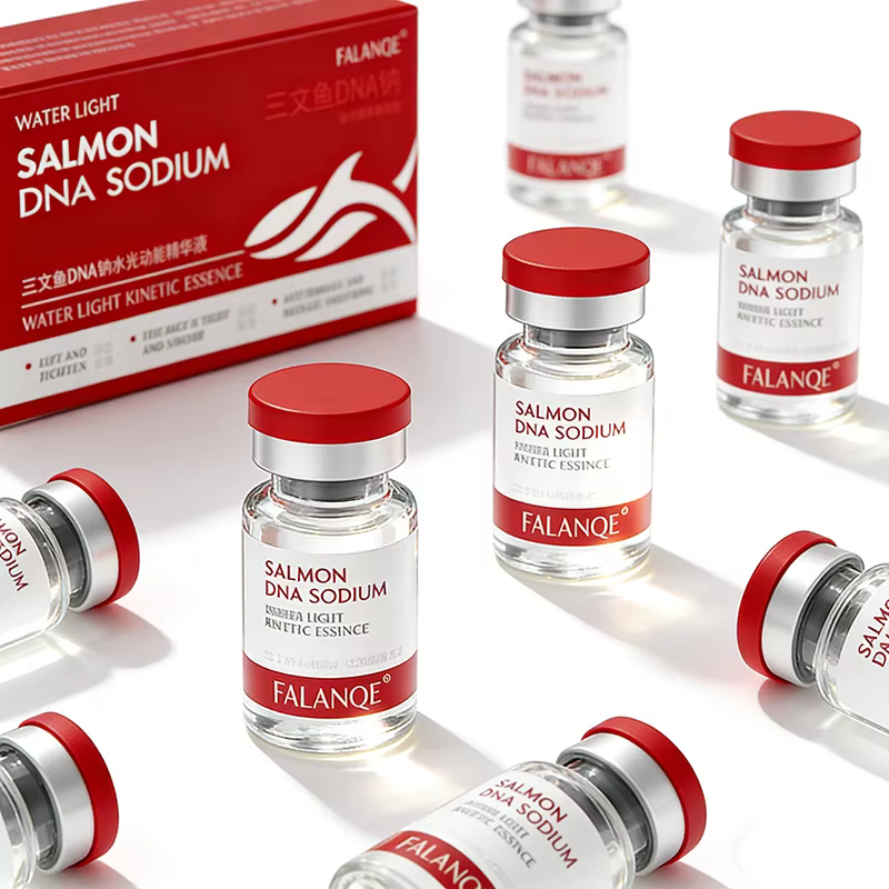 Ampoule de sérum anti-rides au DNA de saumon et au sodium