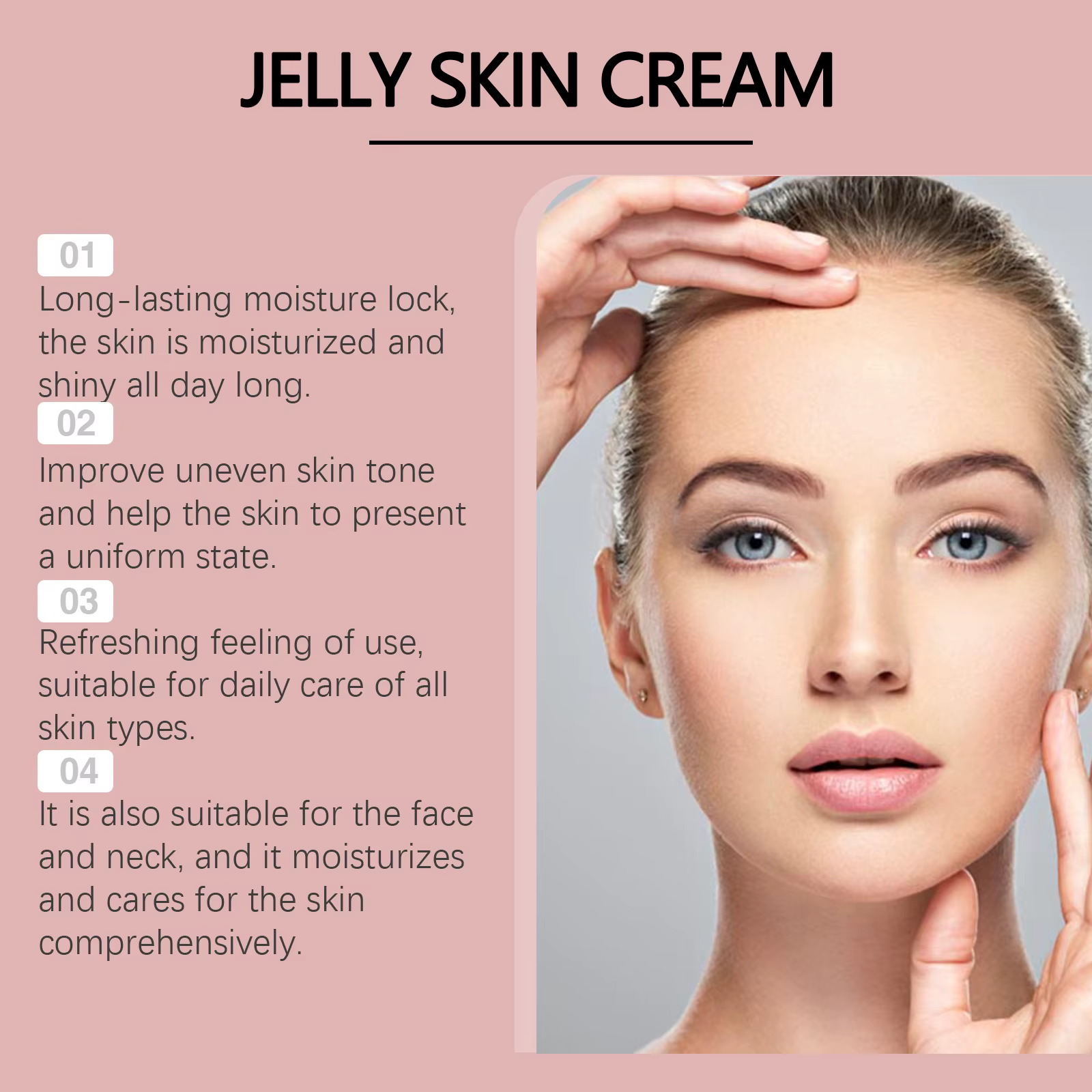 Crème de gelée de collagène