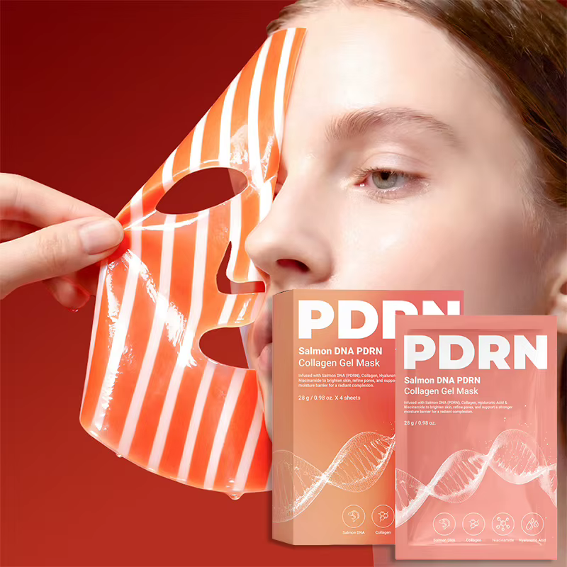 Masque facial au collagène et ADN de saumon PDRN