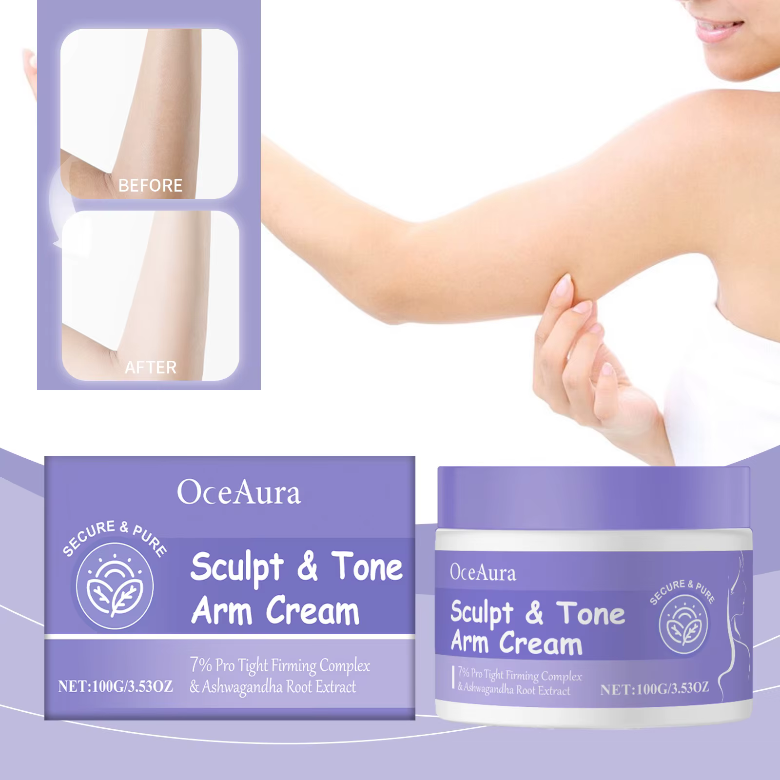 Crème raffermissante pour les bras Sculpt & Tone